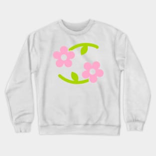 Floral Cancer Crewneck Sweatshirt